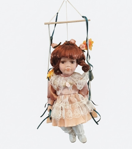 Bambola porcellana vintage - vintage, su
