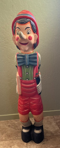 Statua pinocchio legno - statua,