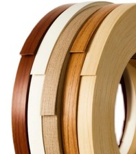 BORDO PREINCOLLATO CILIEGIO VERO LEGNO ROTOLO  da 10 mt. H.35 mm.