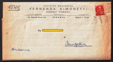 13765 OFFICINA MECCANICA FERNANDA SIMONETTI - PERUGIA vedi mod. personalizzato