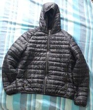 giubbino/piumino verde militare a quadri Cotton & Silk taglia 3XL