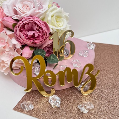 Cake topper acrilico - cake,