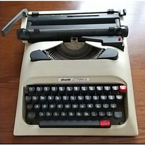 Olivetti letter a12 - letter, typewriter