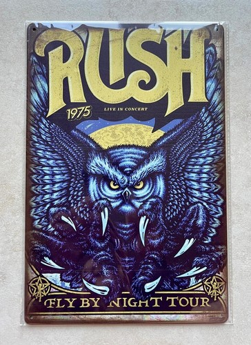 Rush 1975 fly night tour - rush,