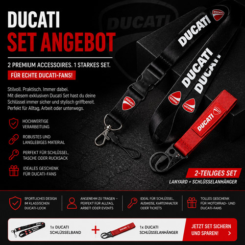 Ducati portachiavi cordino - portachiavi,