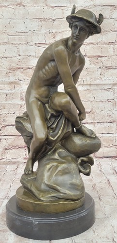 Statua figurina mercurio - di,