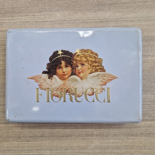Scatola latta vintage fiorucci - vintage,