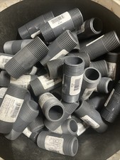 Nipplo in PVC da 1 pollice x 3