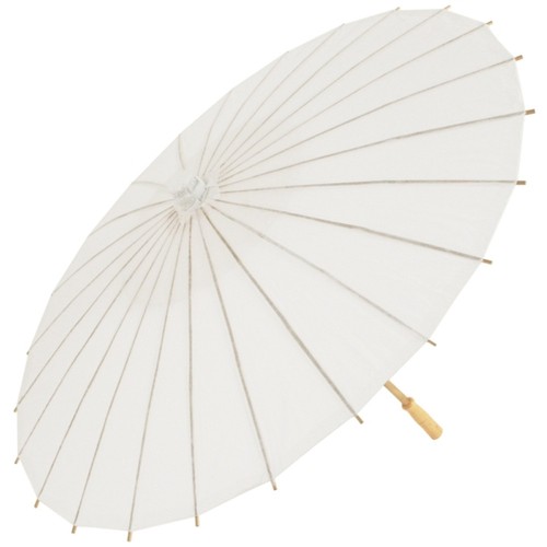 Ombrello bambu bianco cm - bambu,