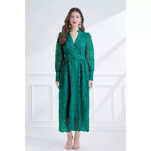 Vestito verde smeraldo - verde,
