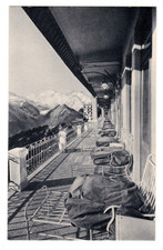 Cartolina - Torino - Sanatori Agnelli Pra Catinat - Veranda di Cura