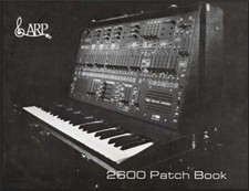 Arp 2600 patch book manuale - arp,