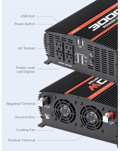 Inverter potenza potex 3000 - di,