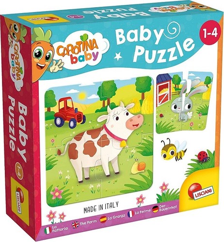 Lisciani carotina baby puzzle - carotina,