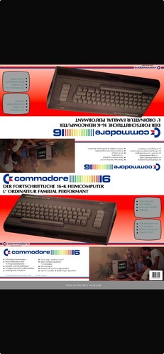 Commodore c16 repro - c16,