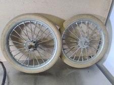 ruote epoca per bicicletta bambini anni 50 diametro 12 * 35 made in Italy