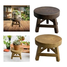 Sgabello decorativo in legno