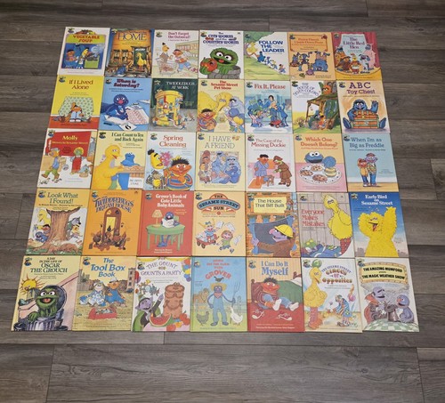 Vtg books sesame - vtg,