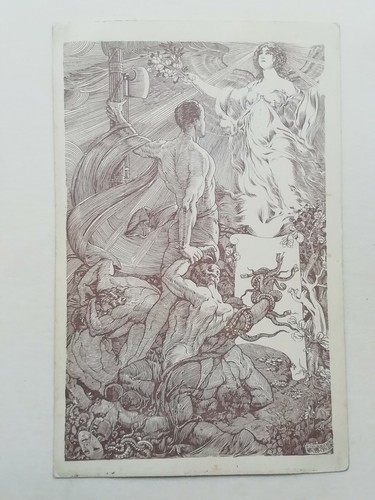 Cartolina plebiscito 1923 ezio - cartolina,