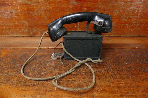 Antico telefono ufficio a - telefono,