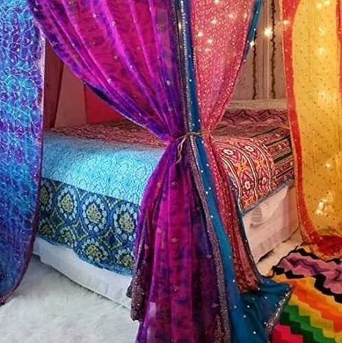 Tettoia con bunting tenda - tettoia, bunting/tenda