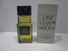 ONE MAN SHOW de JACQUES BOGART Profumo Uomo Eau De Toilette 75ml splash -Vintage