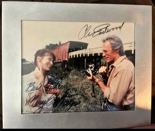 Foto autografata clint - foto,