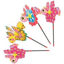  4 Pcs Girandola Da Giardino