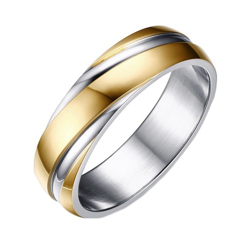 Men gold stainless steel - gold,