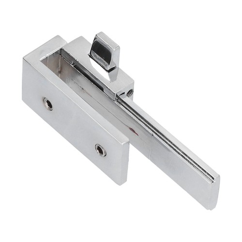 Glass door lock catch - glass,