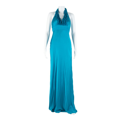 Abito maxi donna blu senza - maxi,