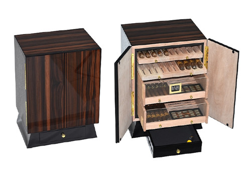 Humidor per sigari - in, ebano