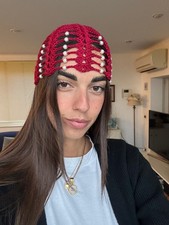 Crochet Mesh Skull Cap Mesh