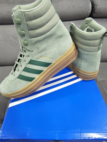 Stivali gazelle adidas verdi - stivali,