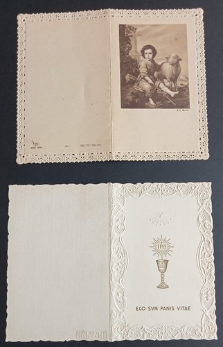 Coppia santini merlettati - santini,