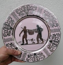 Antico Piatto Ceramica Arrigo