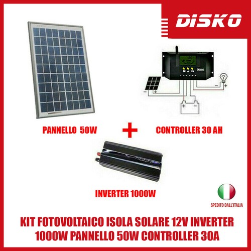 Kit fotovoltaico isola - fotovoltaico, solare