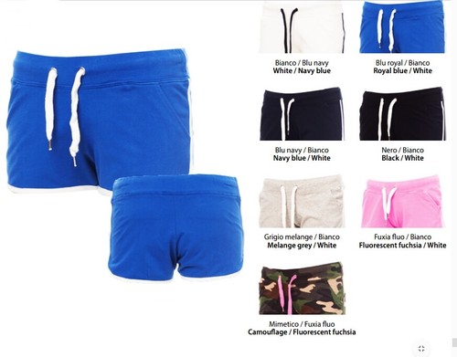 Bermuda donna cotone corsa - bermuda,
