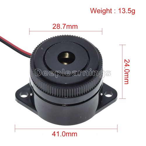 Cicalino 90db 5x24 5mm dc - cicalino,