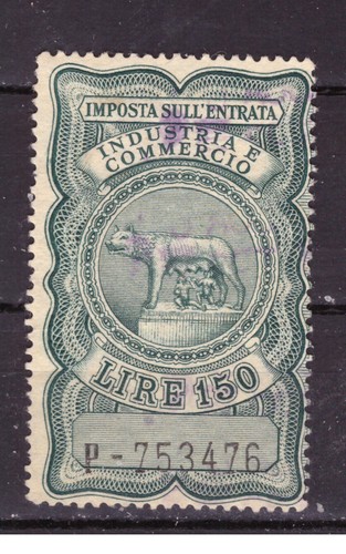 Francobolli marca bollo - marca, da