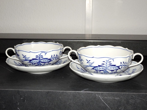 Meissen modello cipolla - meissen,