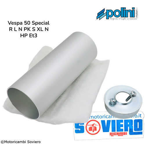 Silenziatore marmitta polini - silenziatore,