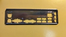 I/O Shield Mascherina Porte Motherboard Piastra Retro Case Backplate ASRock