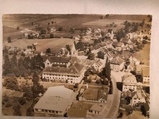 cartolina postale vintage Schänis Helvetia 1957