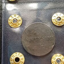 Moneta 3 Centesimi  Regno Lombardo Veneto  1850 Roma Originale Mb Lotto 350