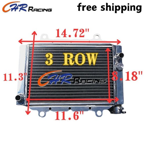 Row alu radiator - row, for