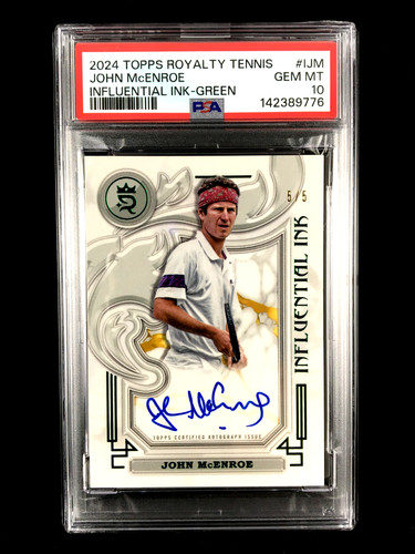 Psa john mcenroe 2024 topps - psa,