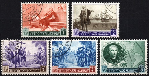 San marino 1952 - marino, -372»376-