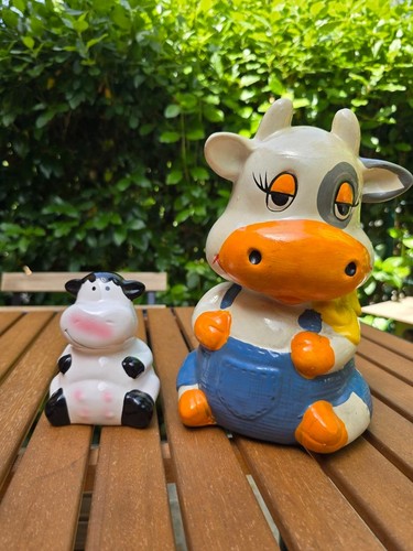 Coppia salvadanai mucca - coppia,