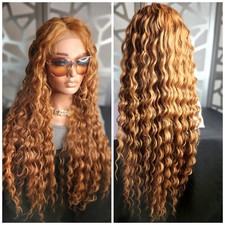 Parrucca Auburn bionda fragola